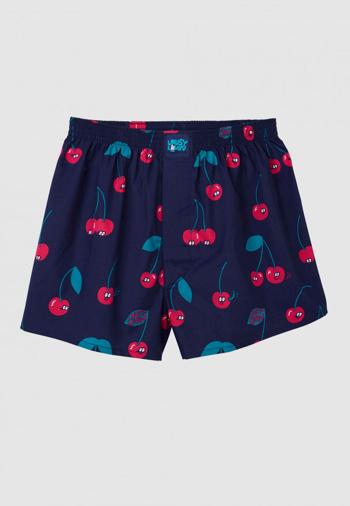 Lousy Livin Boxershorts Cherries (Blue)