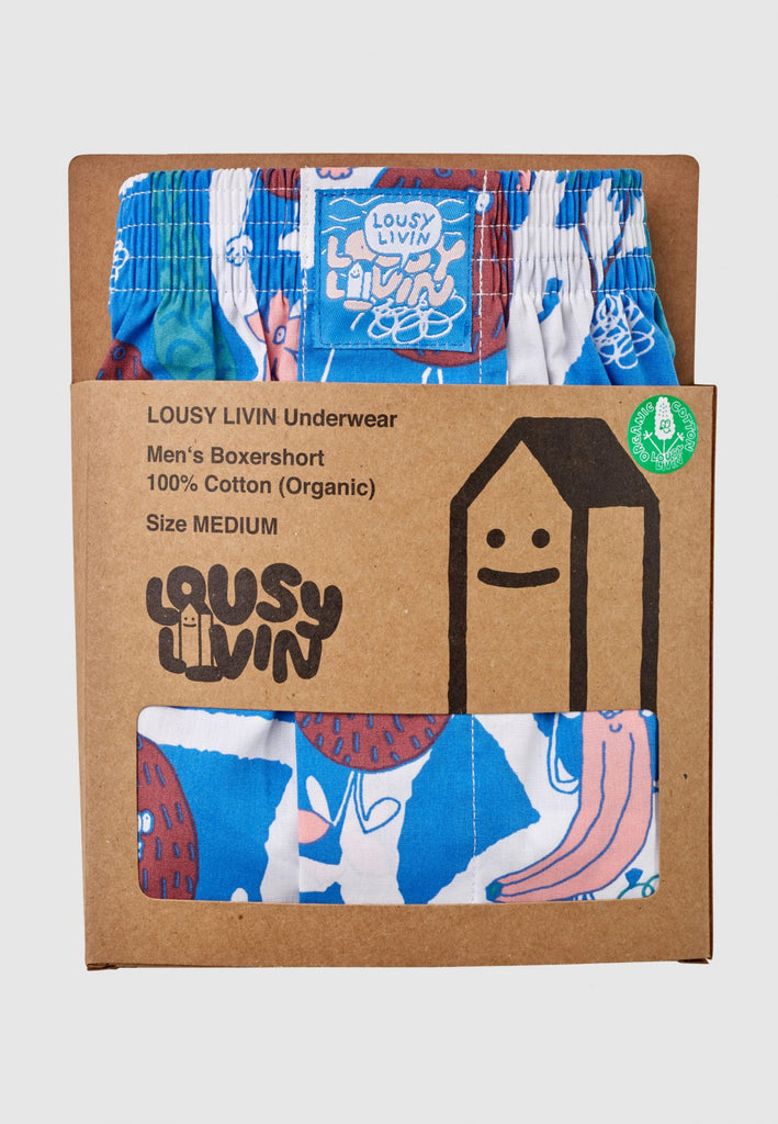 Lousy Livin Boxershorts Coconut (White)