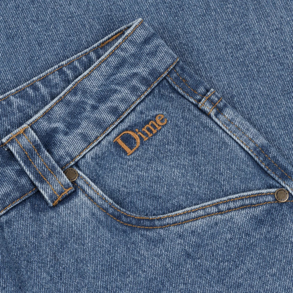 Dime MTL Pantalon Classic Relaxed Denim (Indigo Washed)