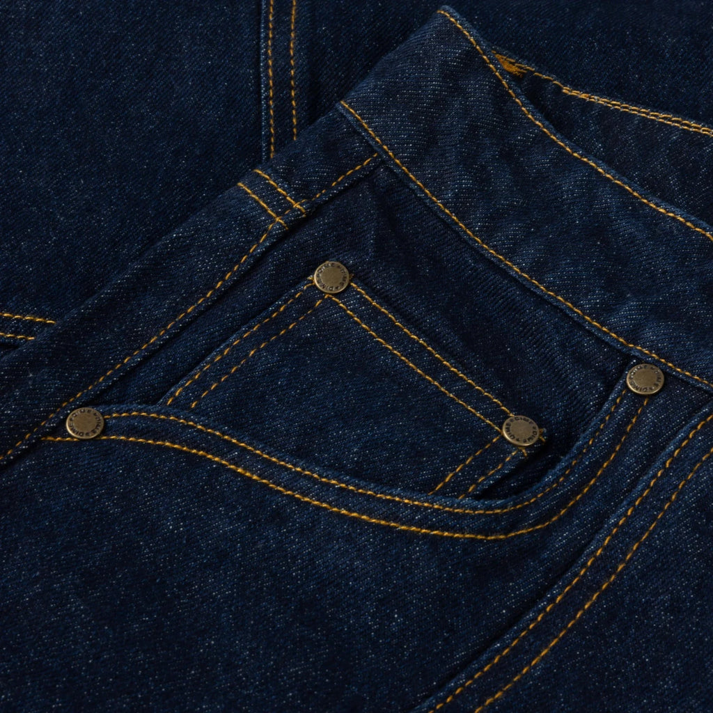 Baggy Denim MTL indigo vue sur la poche