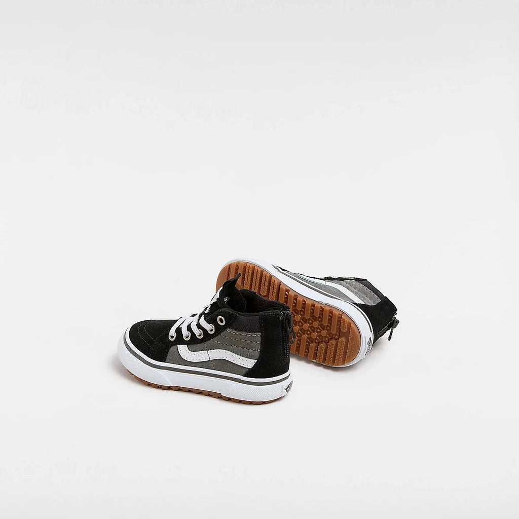 Chaussures Vans MTE Sk8-hi bébé zip paire vue de profil et couchée