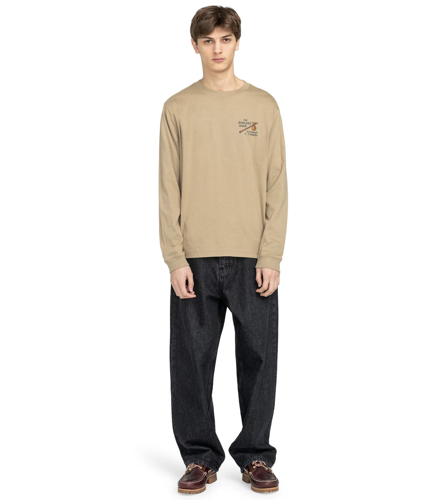 Element Timber Roam LS T-shirt (Khaki)