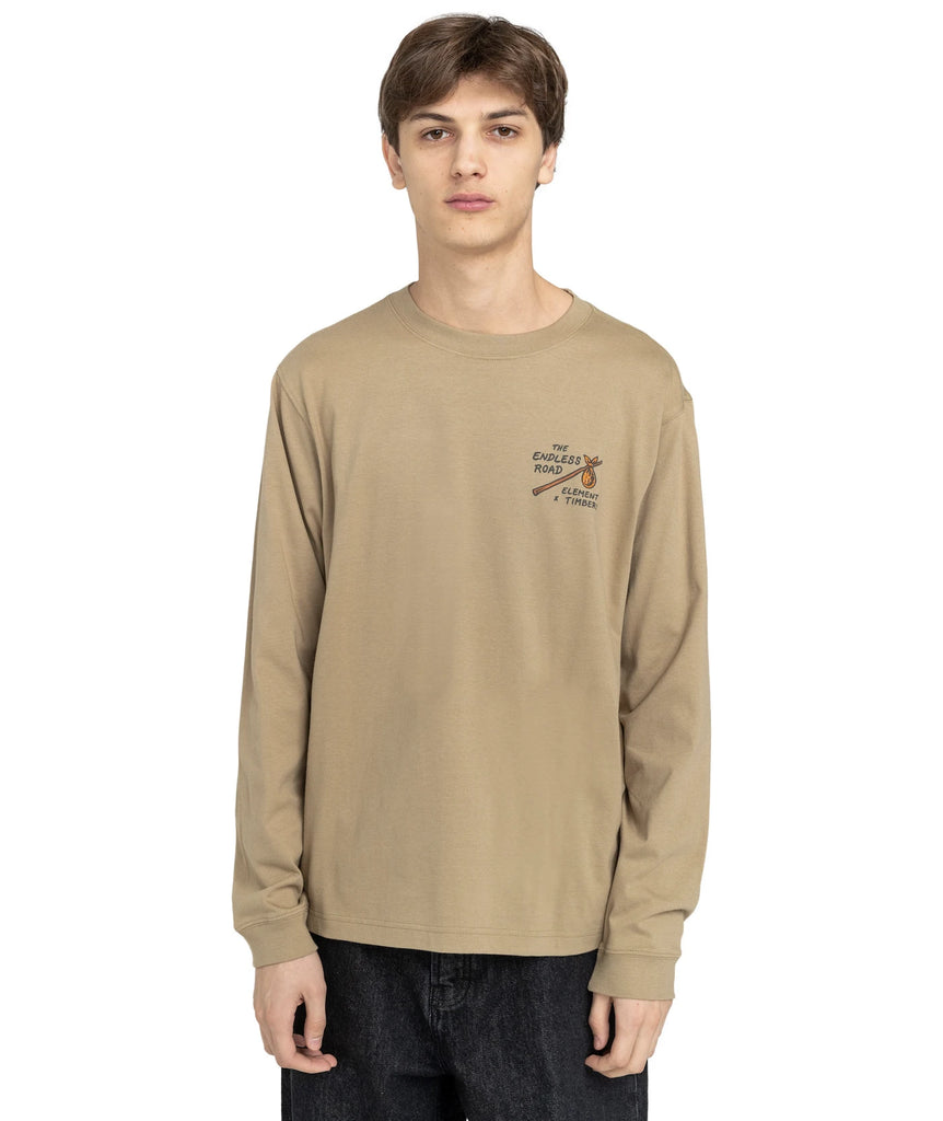 Element Timber Roam LS T-shirt (Khaki)