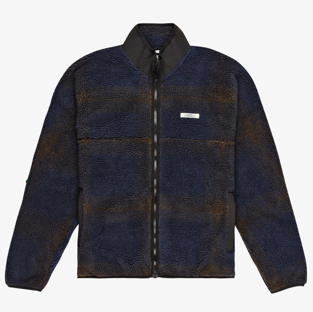 Veste Element Classic Sherpa (Eclipse Navy Java Plaid) vue de face