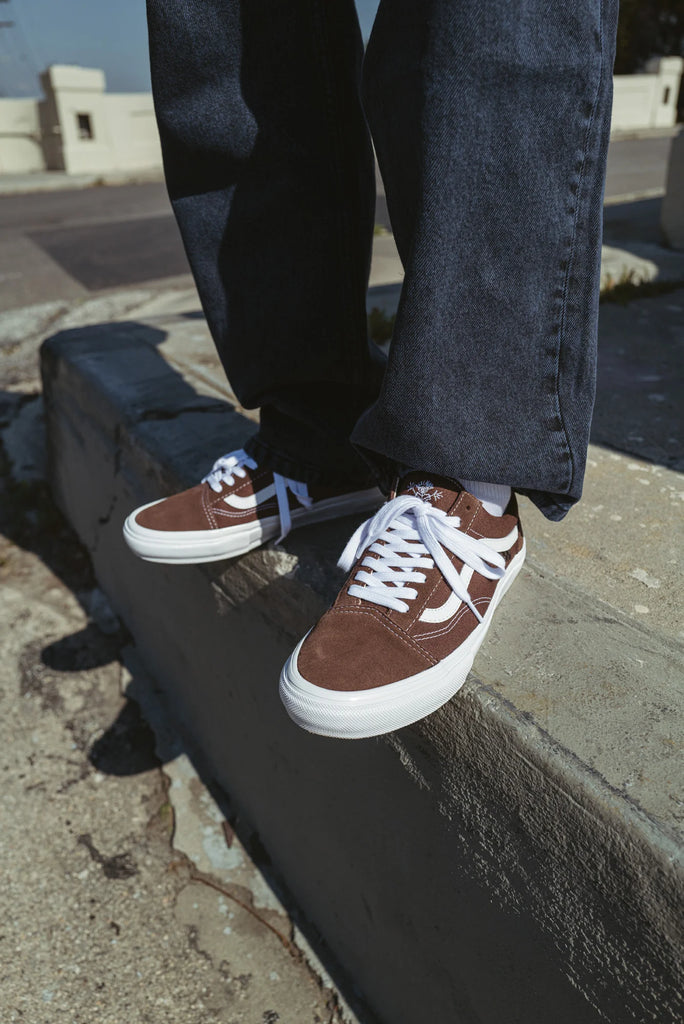 Vans Skate Old Skool Brown/White (Nick Michel)