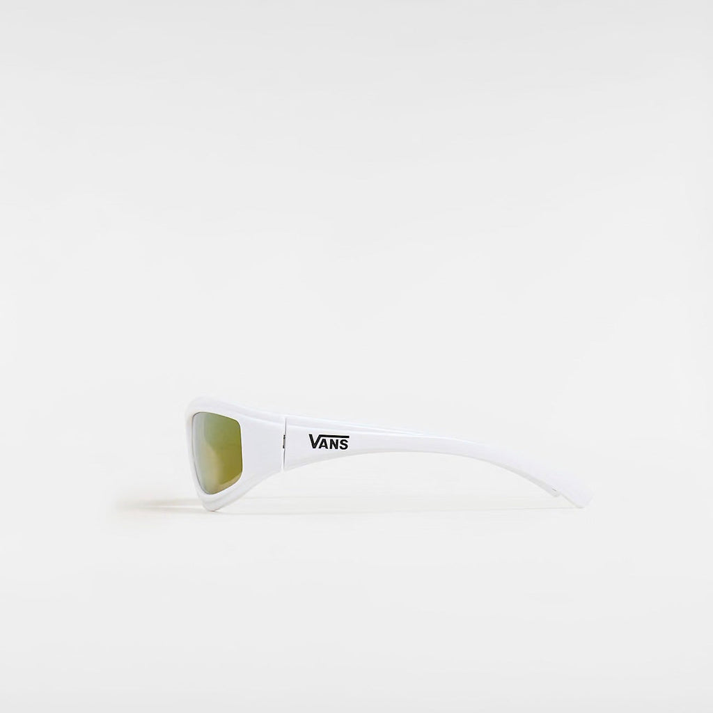 Lunettes Vans Felix blanc sunglasses vues de profil