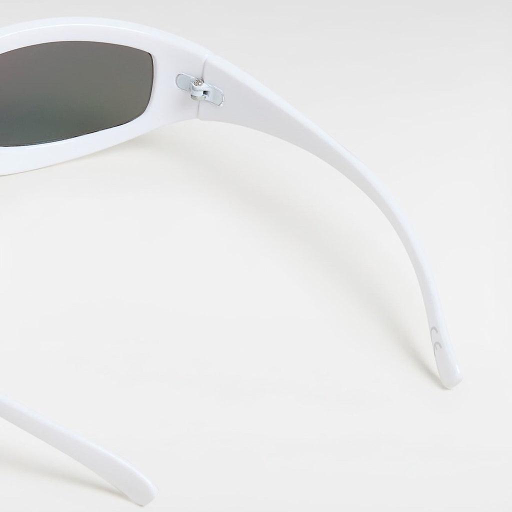 Lunettes Vans Felix blanc sunglasses zoom sur le verre