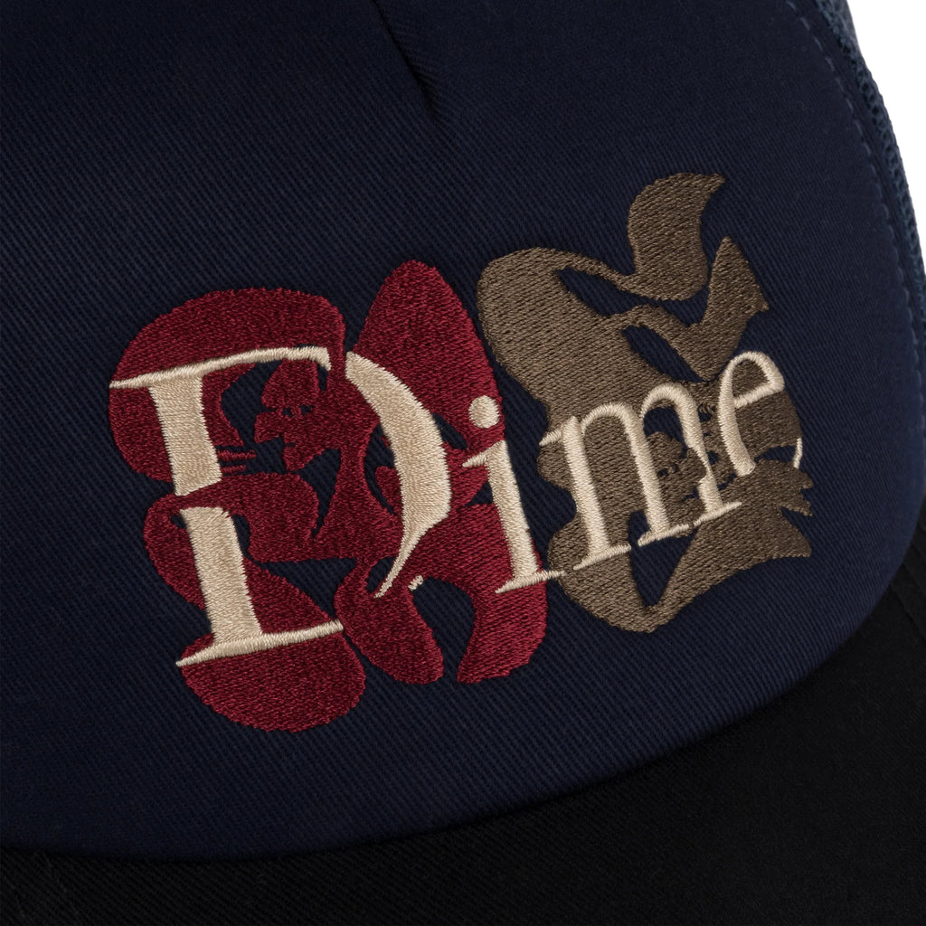 Dime MTL Classic Duo Trucker Cap (Navy)