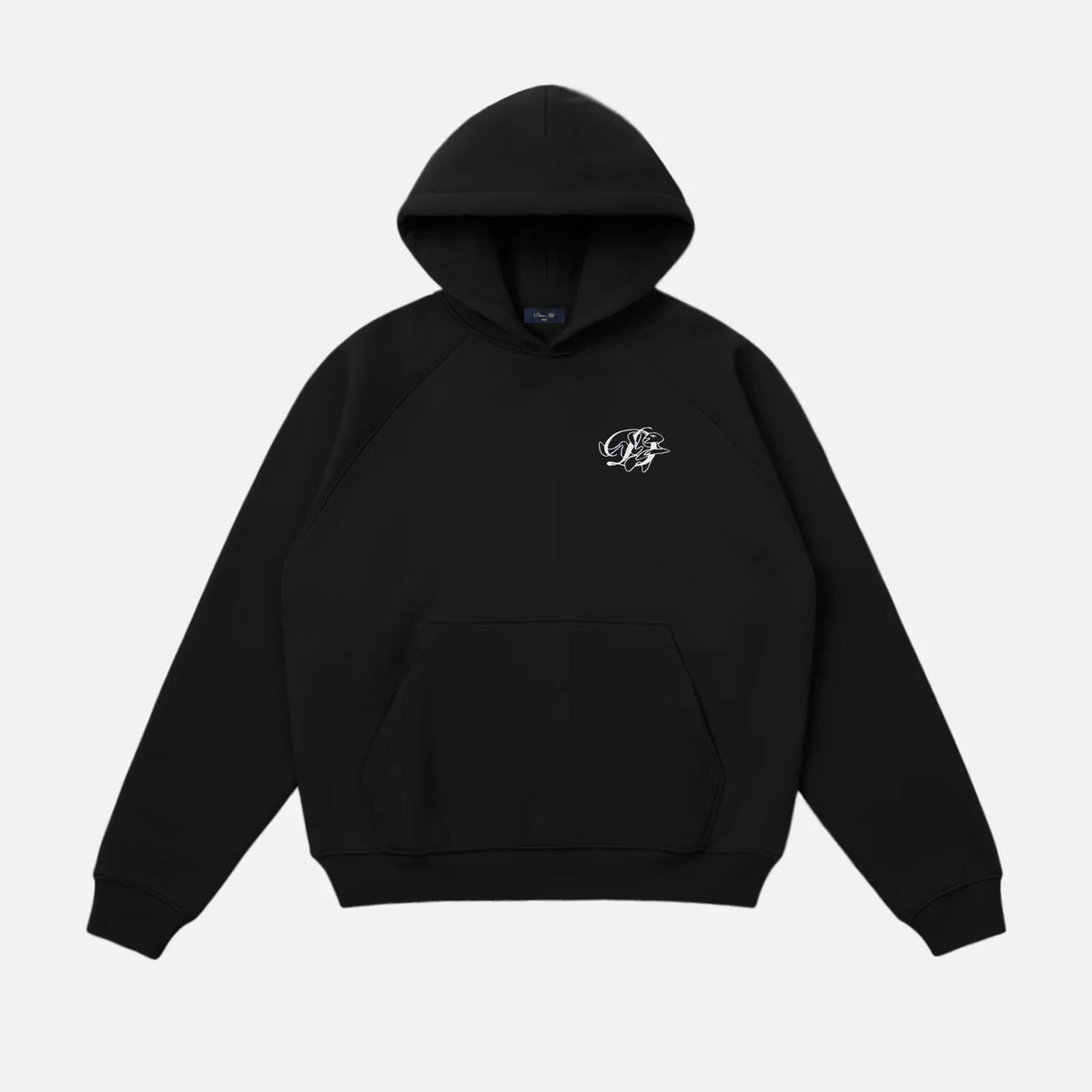 Dime MTL Hug Hoodie Black heavyweight 14 oz Fall 26