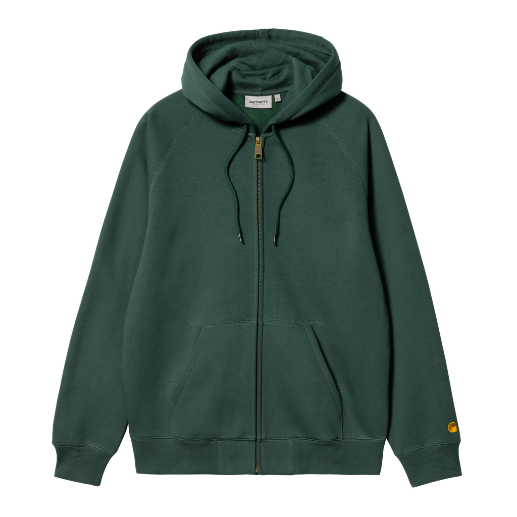Carhartt WIP Hooded Chase Jacket (Discovery Green/Gold)