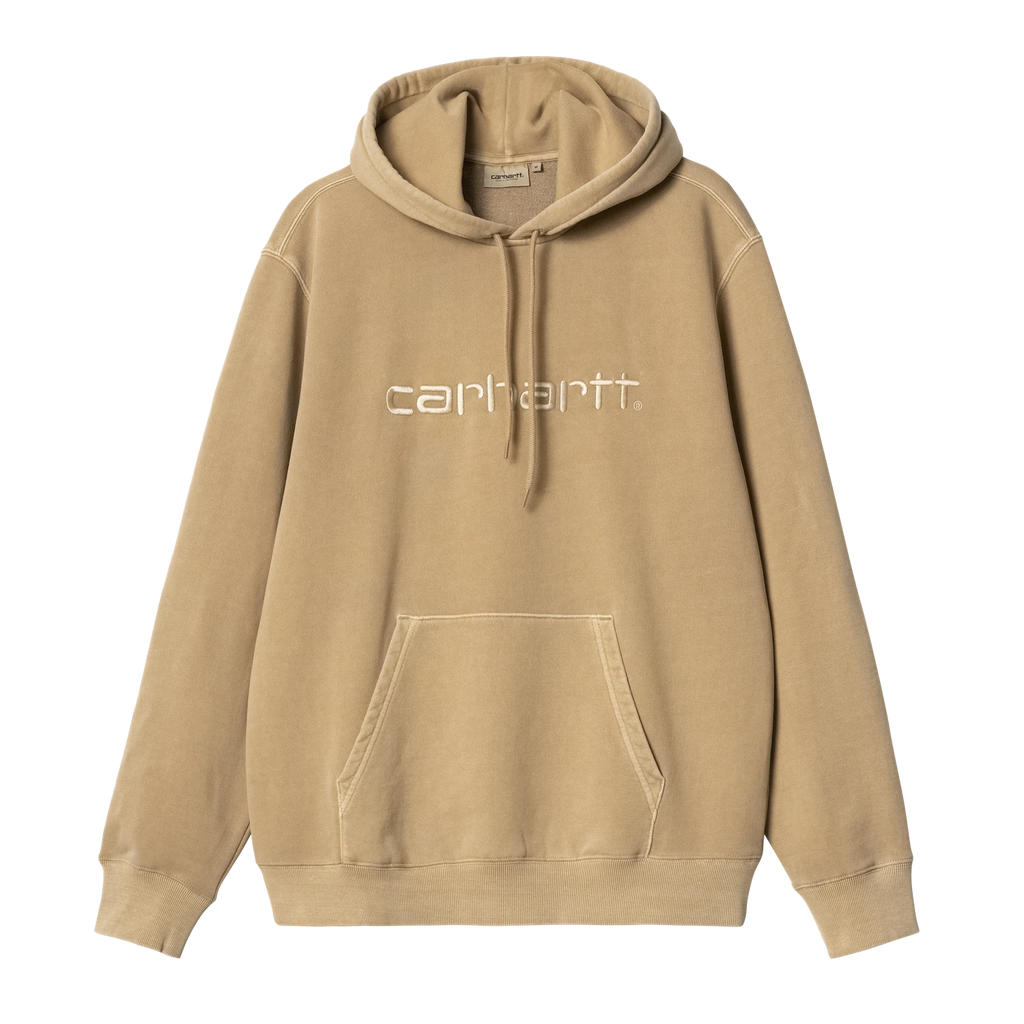 Carhartt WIP Hooded Duster Sweat (Dusty H Brown Garment Dyed)
