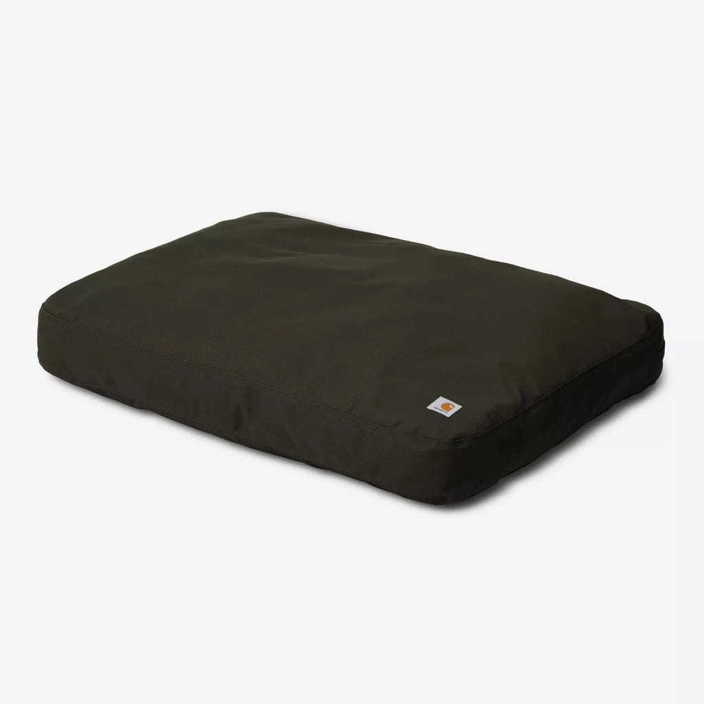 Carhartt WIP Dog Bed Olive lit pour chien toile résistante logo brodé – skateshop Mons
