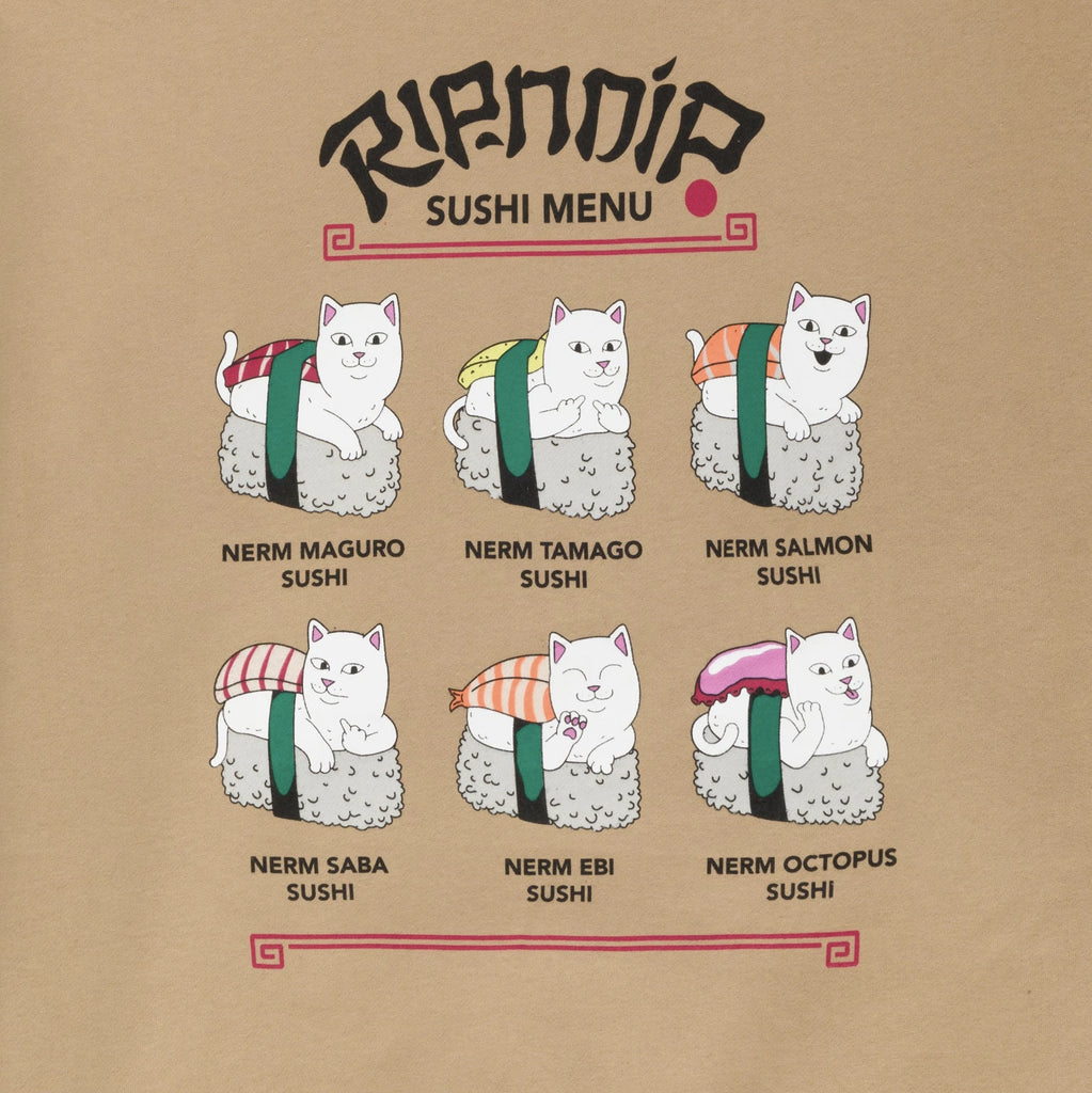 RIPNDIP Sushi Nerm Hoodie (Sandstone)