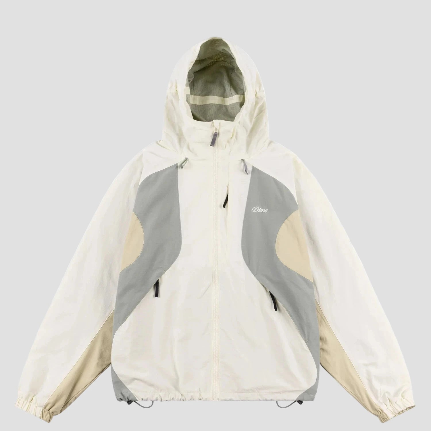 Dime MTL Manteau Tech Windbreaker (Off White) | Yagö skateshop