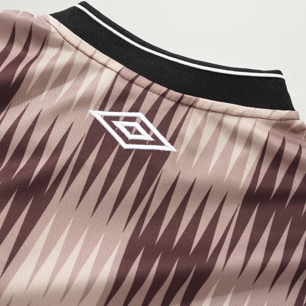 Butter Goods x Umbro Optical Jersey Tee (Brown/Taupe)