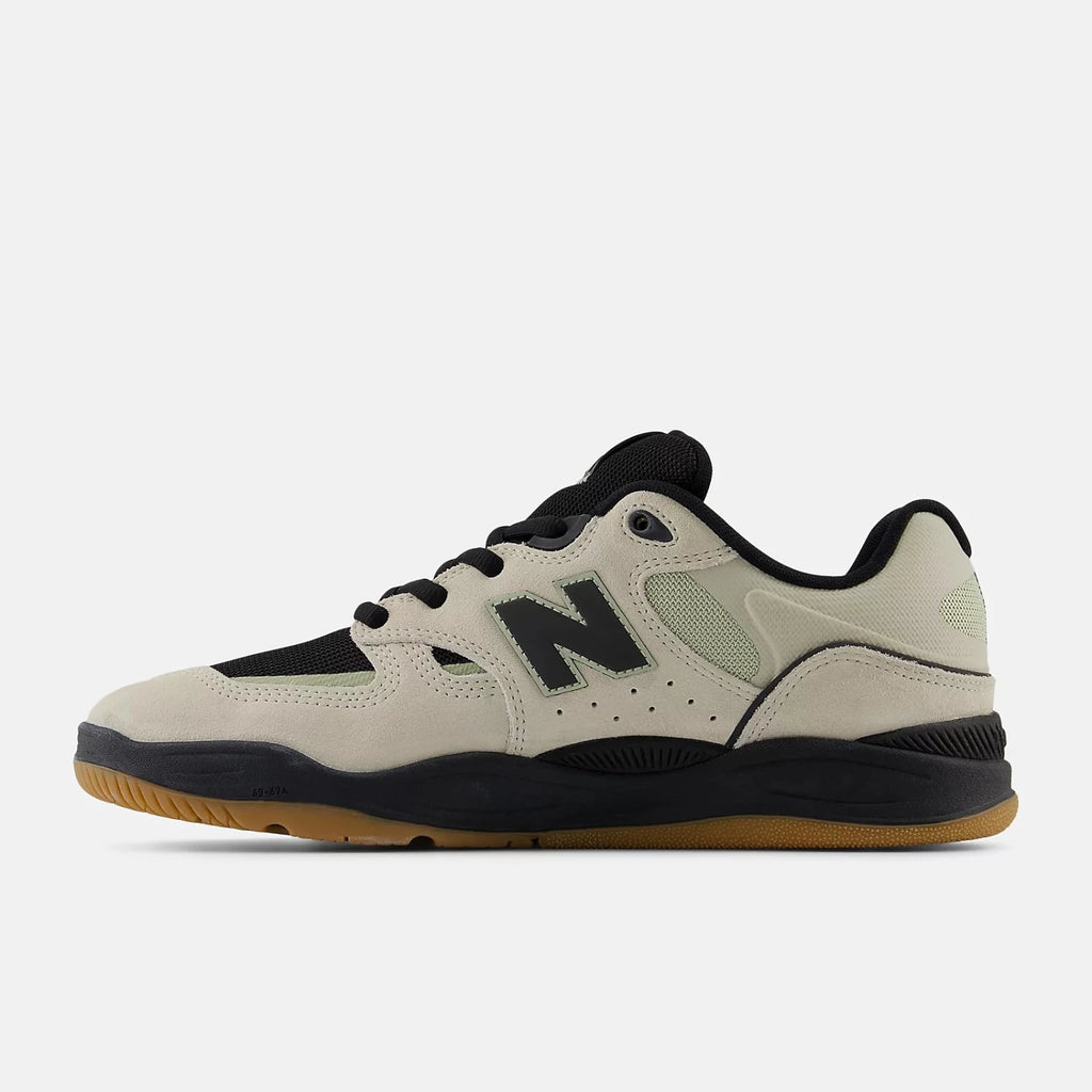 Paire de chaussures New Balance Numeric 1010 Tiago Lemos Timberwolf et Black vue de profil intérieur