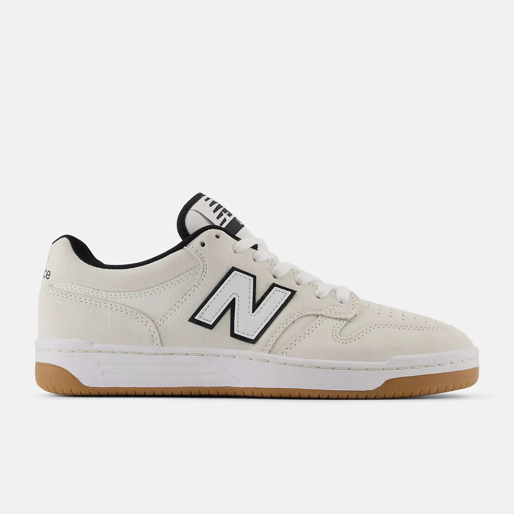 Chaussures New Balance Numeric 480 White Black vue de profil extérieur