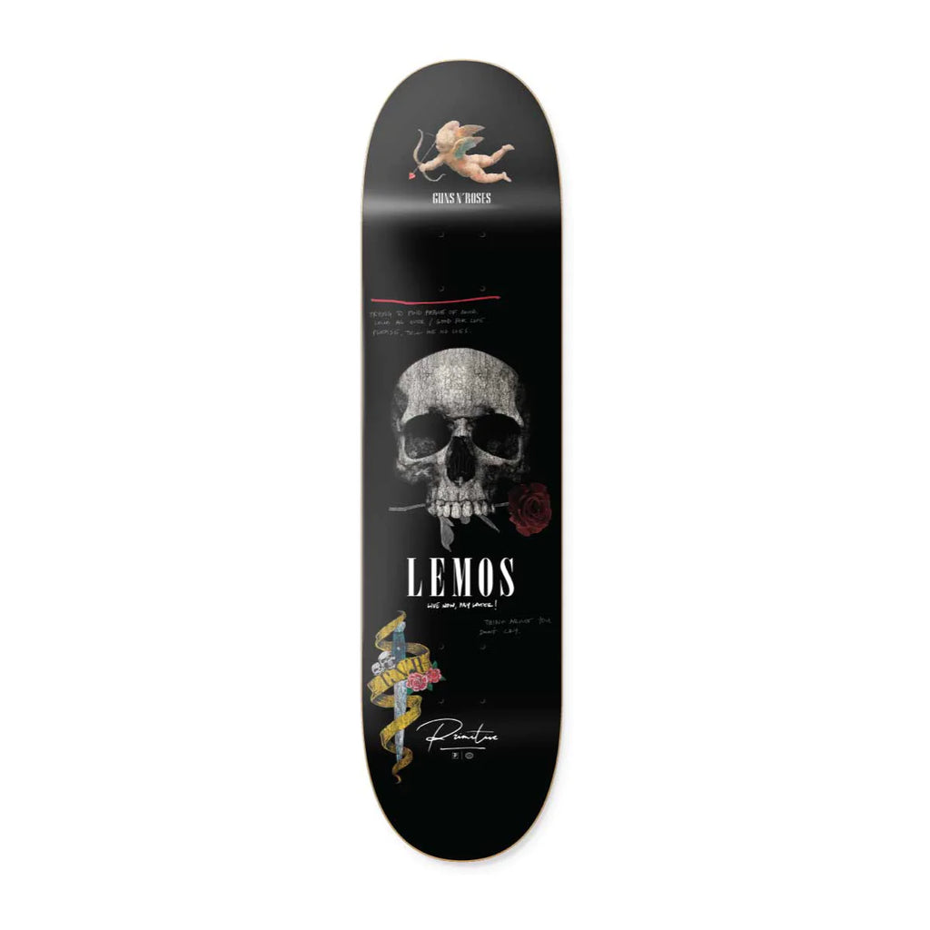 Primitive Skateboards x Guns N' Roses Lemos Don't Cry Deck (8.25")