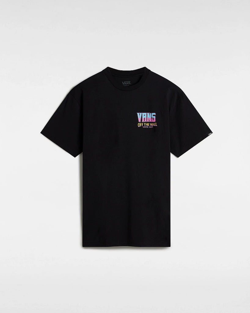 Vans Palm Trees T-shirt Noir vue de face