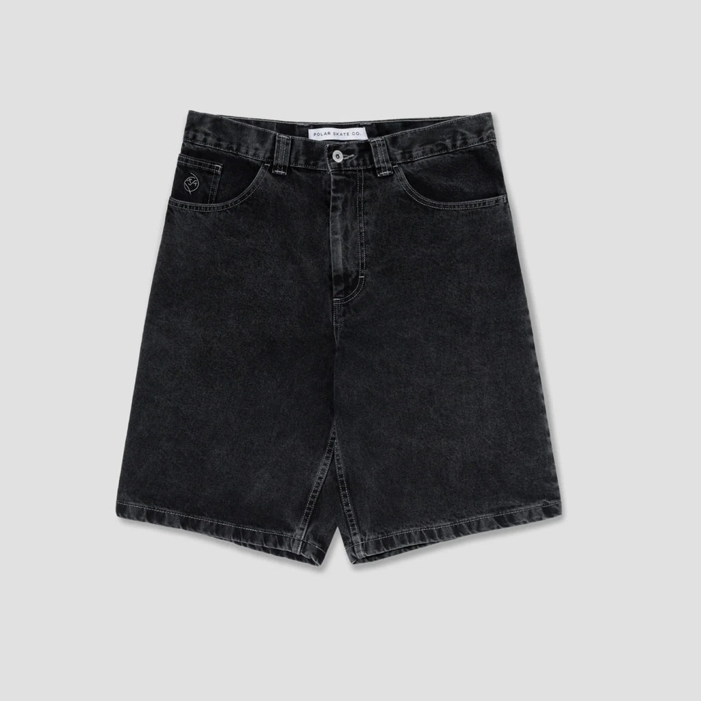 Polar SKate Co Big Boy Shorts Silver Black  vu de face