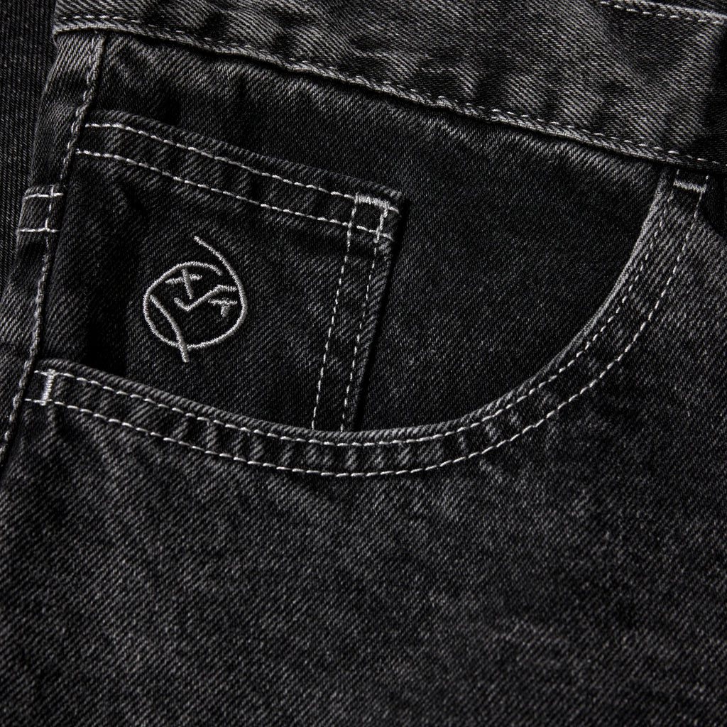 Polar Skate Co. Big Boy Shorts (Silver Black)