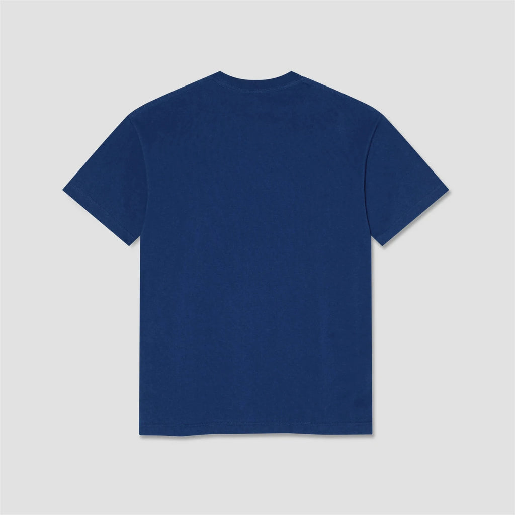 T-shirt Polar Take Away Ultramarine 100 % coton, artwork de Jacob Ovgren vue sur le dessin de dos