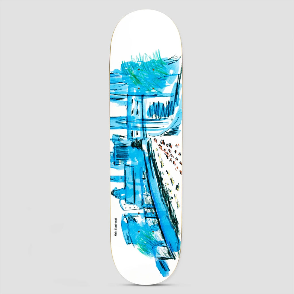Deck Polar Shin Sanbongi 8.25" avec artwork Audrey Kovalevskiy vue sur le dessin du dessous