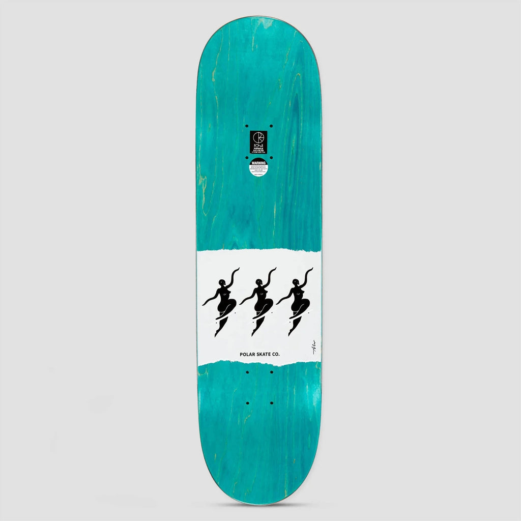 Planche Polar No Complies 8.5", artwork de Pontus Alv. vue sur le dessin du dessus