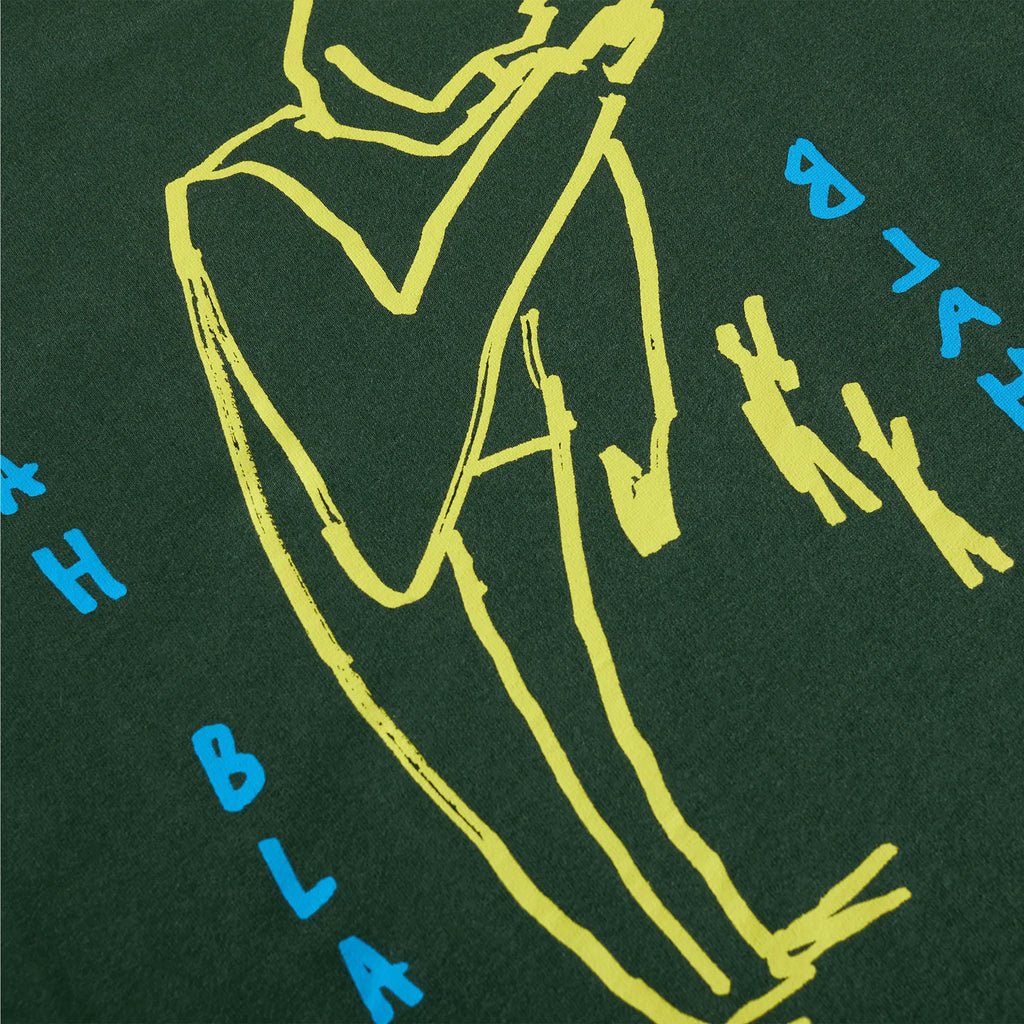 Polar Skate Co. Blah Blah T-Shirt (Dark Green)