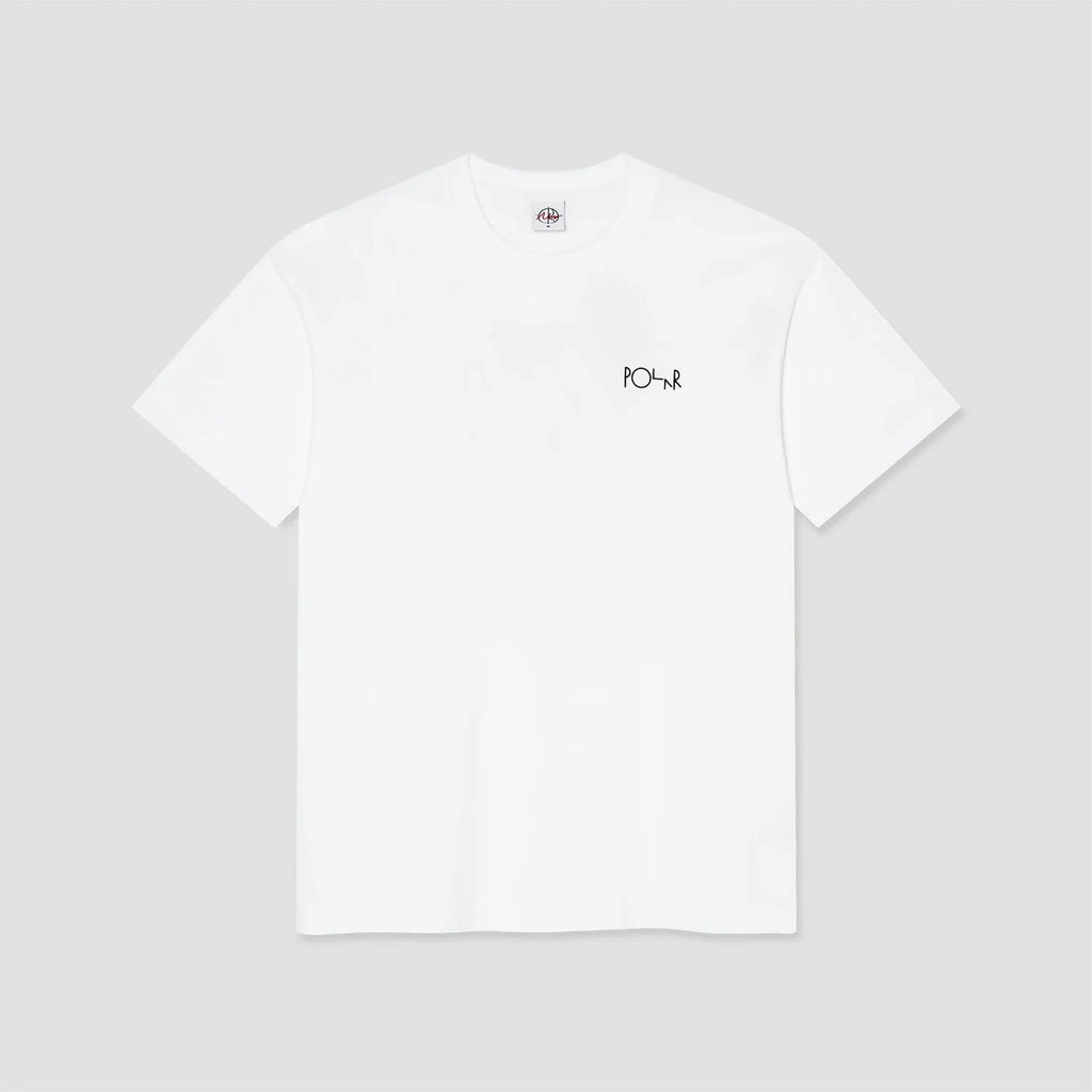 Polar Skate Co. Tee last Night White Vu de face