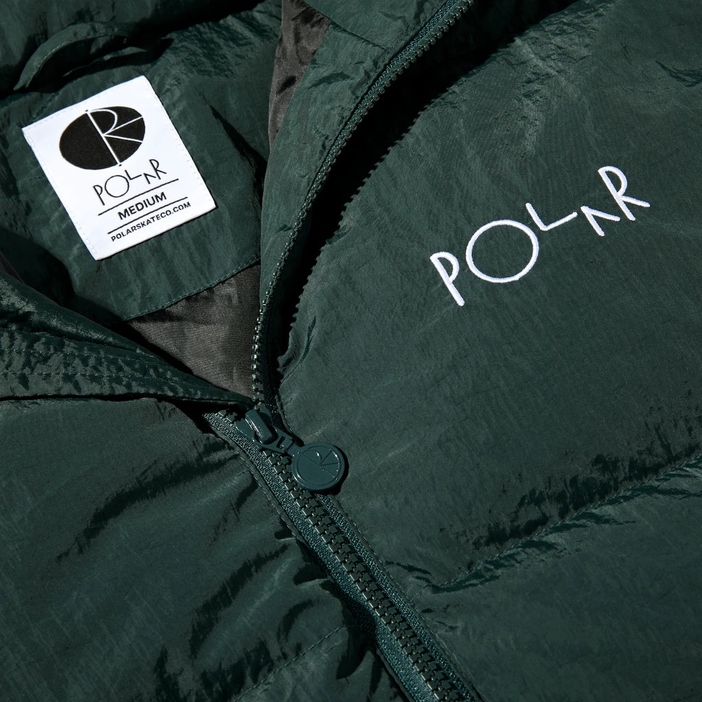 Polar Skate Co. Puffer Jacket (Dark Teal)