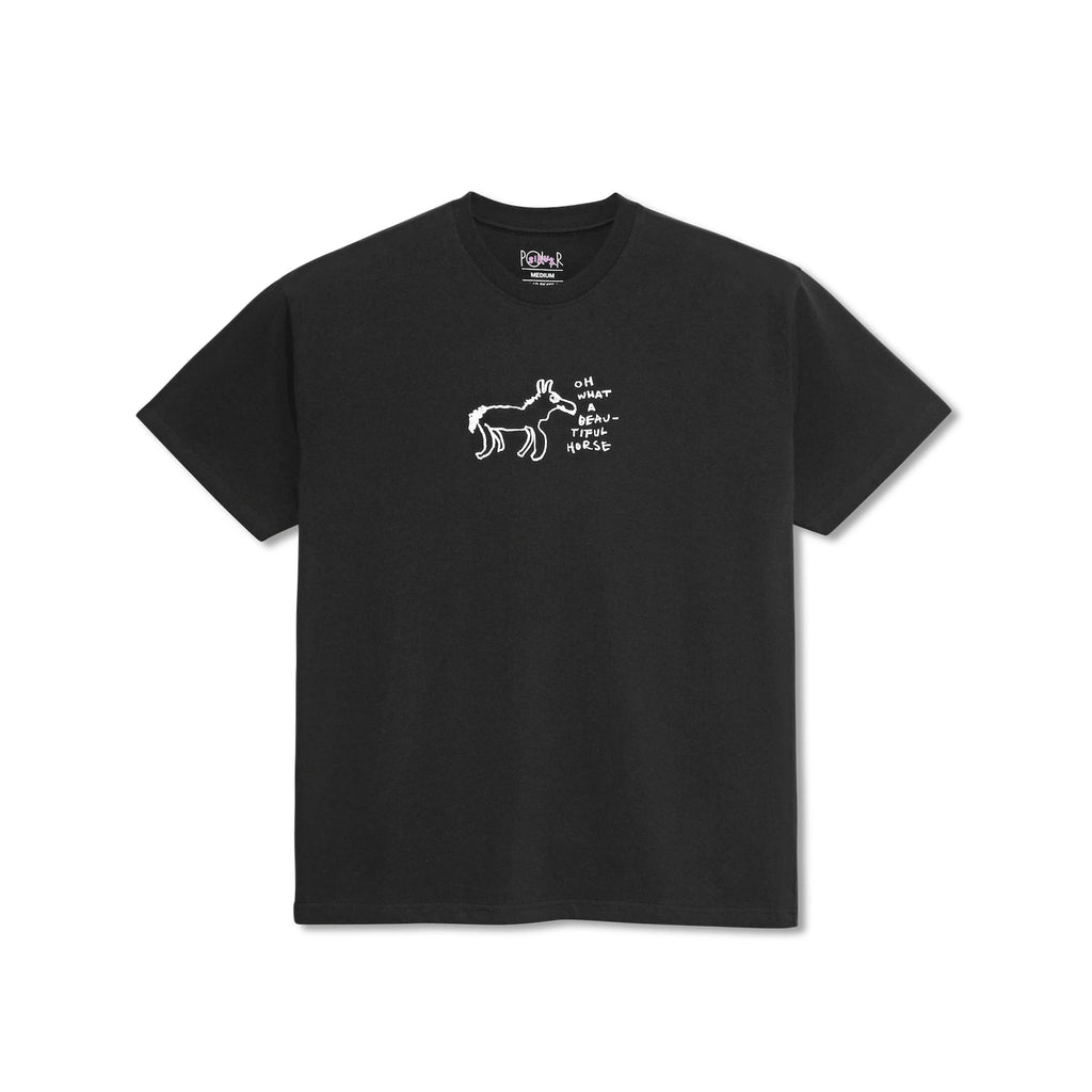 Polar Skate Co. Beautiful Horses Tee Shirt (Black)