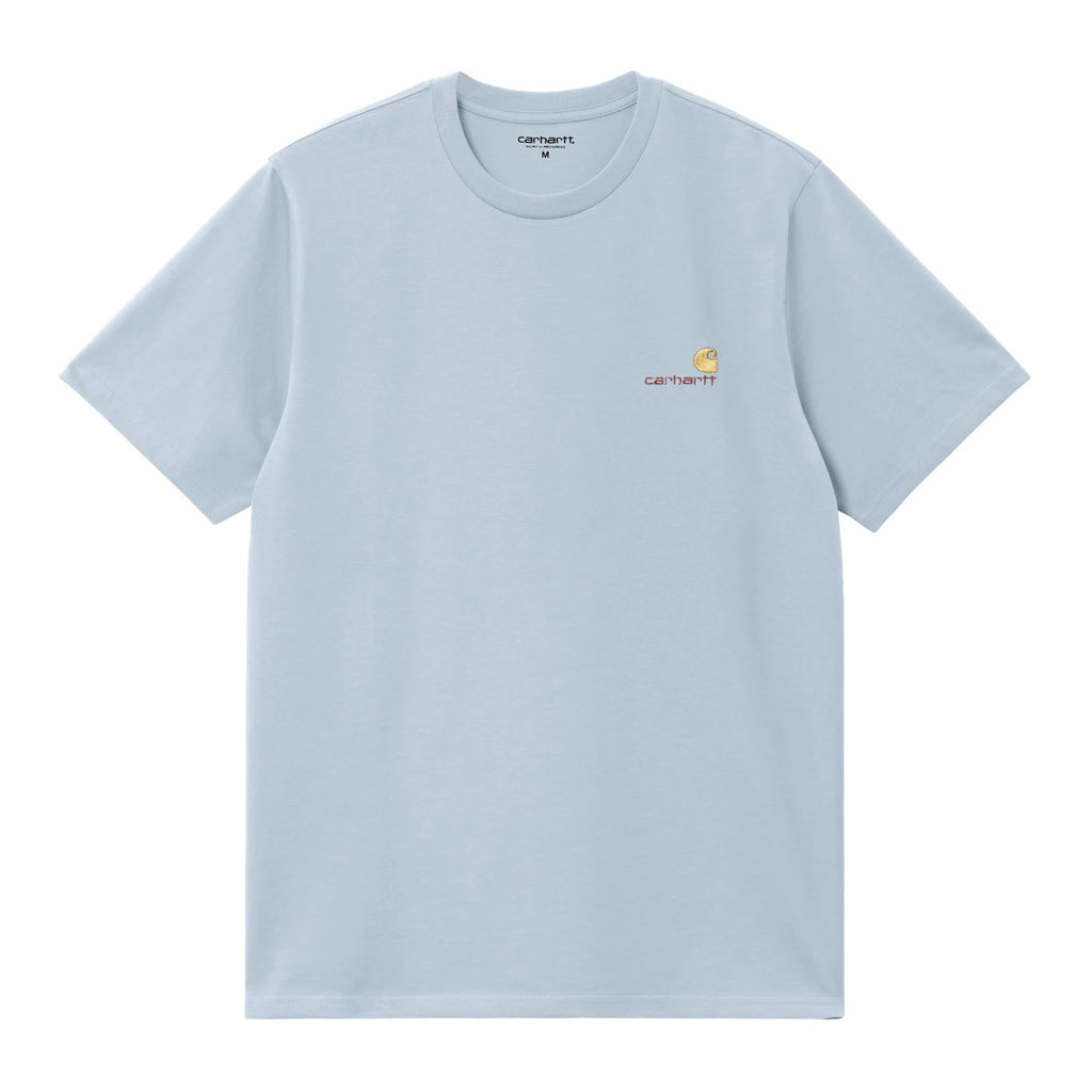 Carhartt WIP American Script T-Shirt (Frosted Blue)