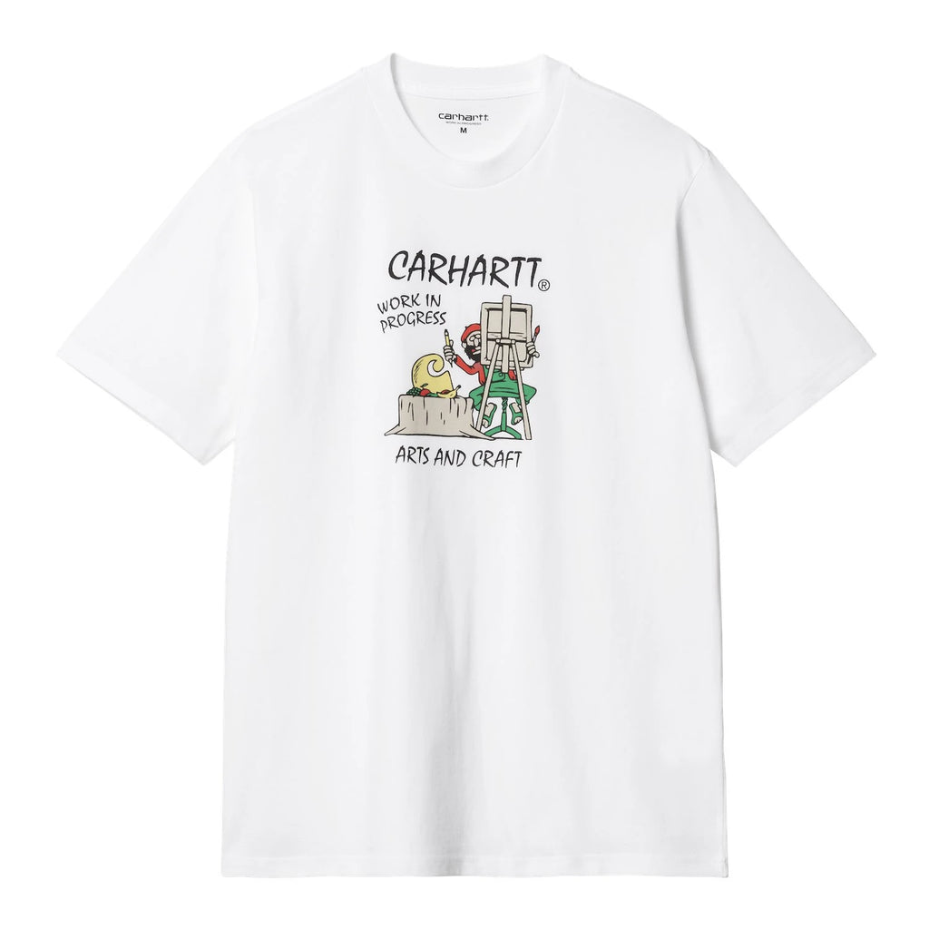 Carhartt WIP S/S T-Shirt Art Supply (White)