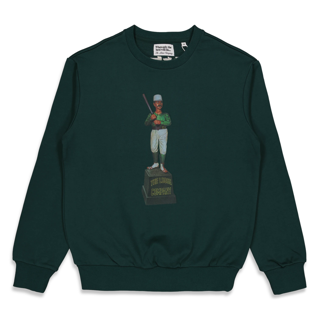 The Loose Company Trophy Crewneck (Bottle Green)
