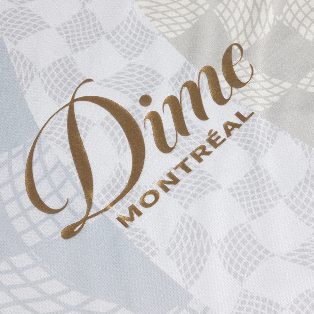 Dime MTL Jersey Cream Checkered vue sur l'impression du centre