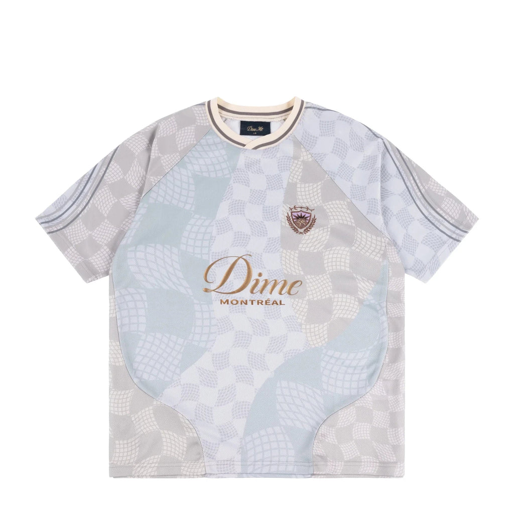 Dime MTL Jersey Cream Checkered vu de face
