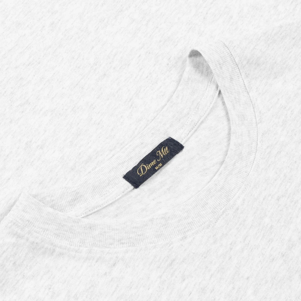 T-shirt Dime MTL Solid Ash vu de face