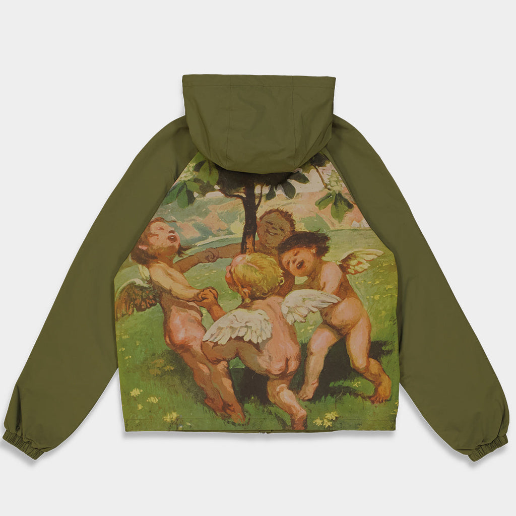 The loose Company Jacket Angel Shell vue de dos