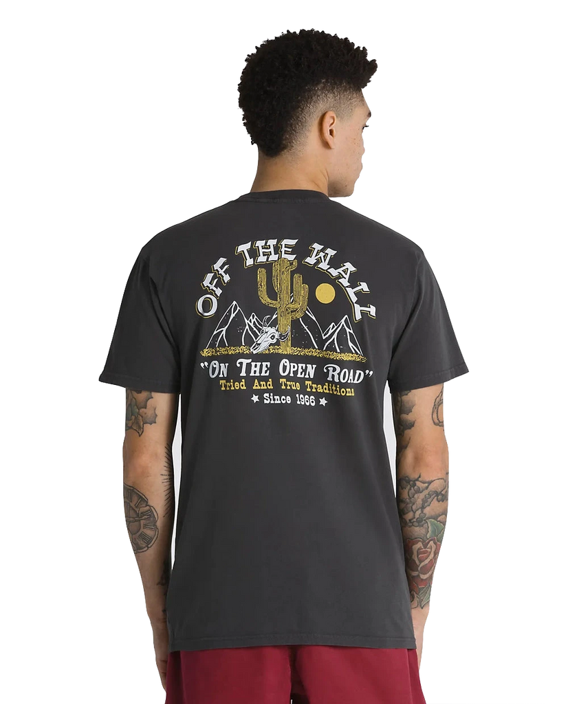 Vans On the Road Overdye  SS T-shirt (Black)