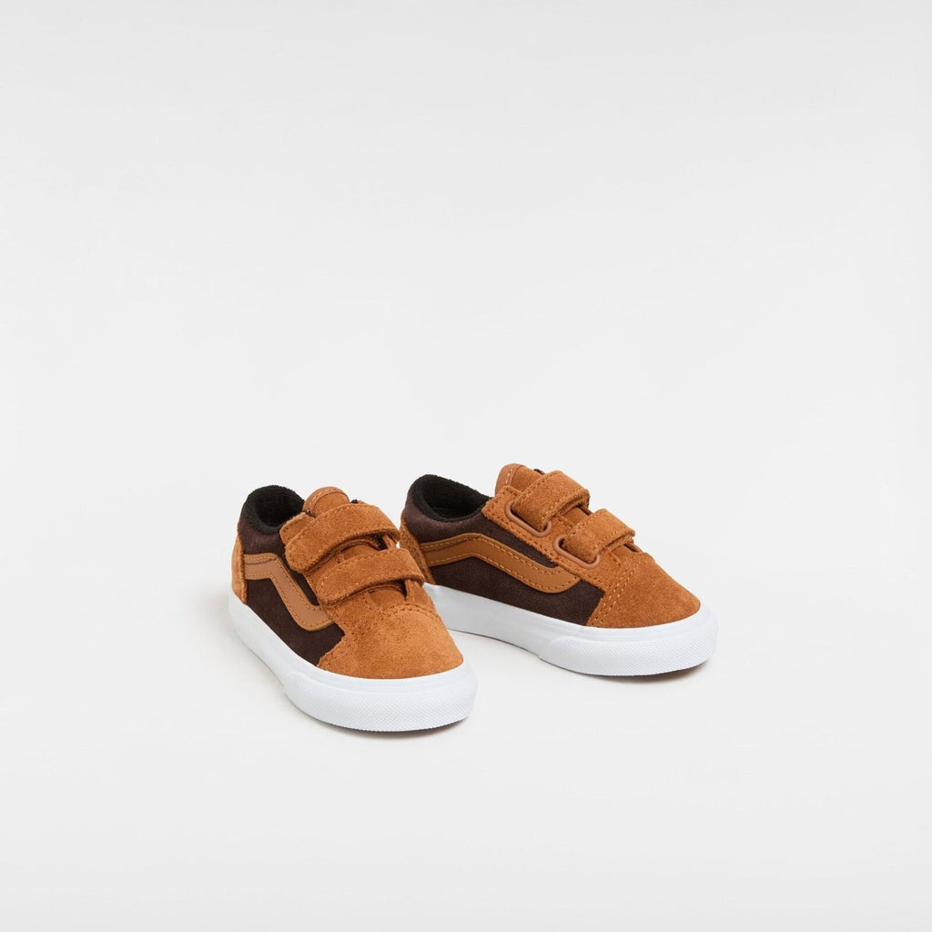 Vans TD Old skool V Ginger Glazed paire de chaussures de 3/4 face