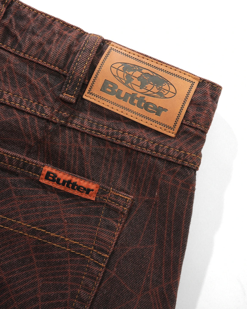 Butter Goods Web Denim Jeans (Brick)