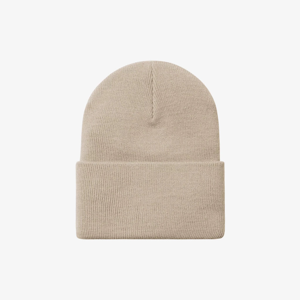 Carhartt WIP Acrylic Watch Hat Fleur de Sel bonnet côtelé unisexe en acrylique – skateshop Mons. Vue de dos