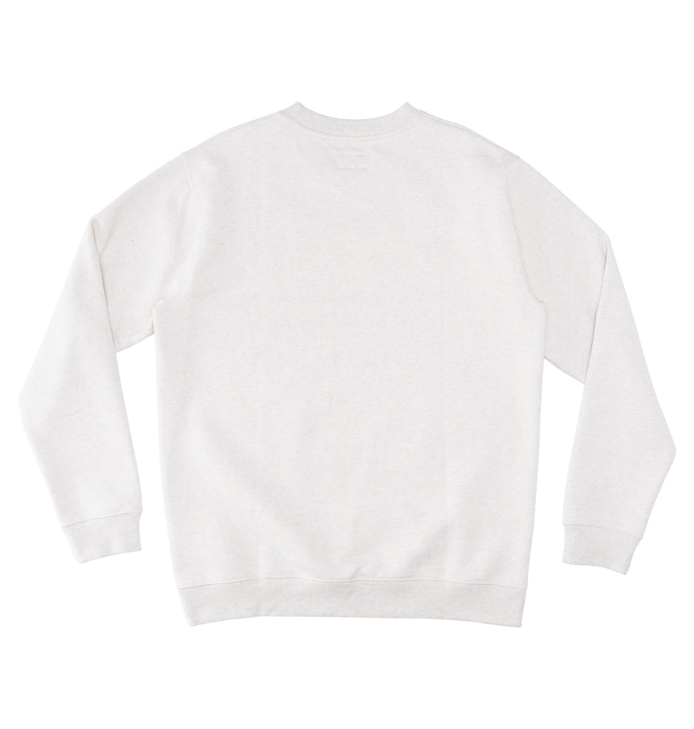 DC x Butter Goods World Crewneck Sweat (Snow Heather)