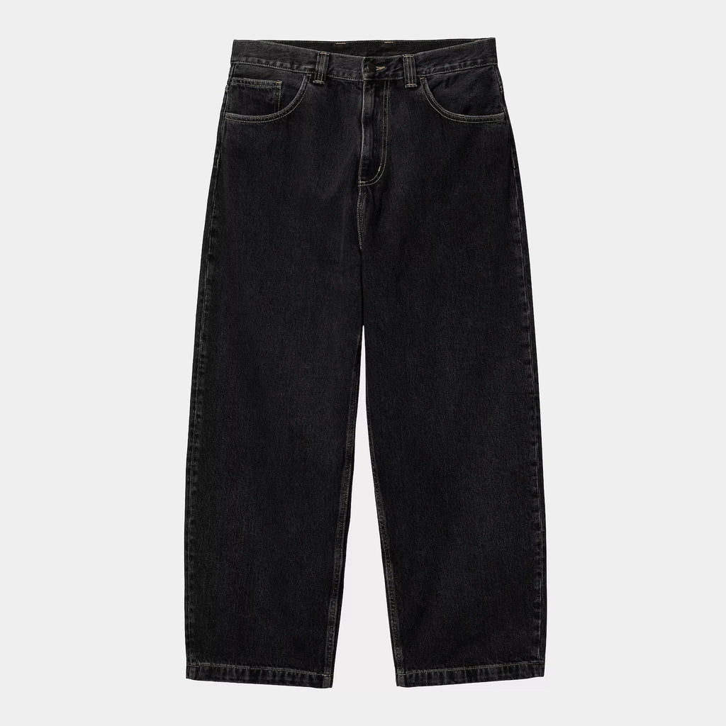 Pantalon Brandon Carhartt WIP Black Stone Washed vue de face