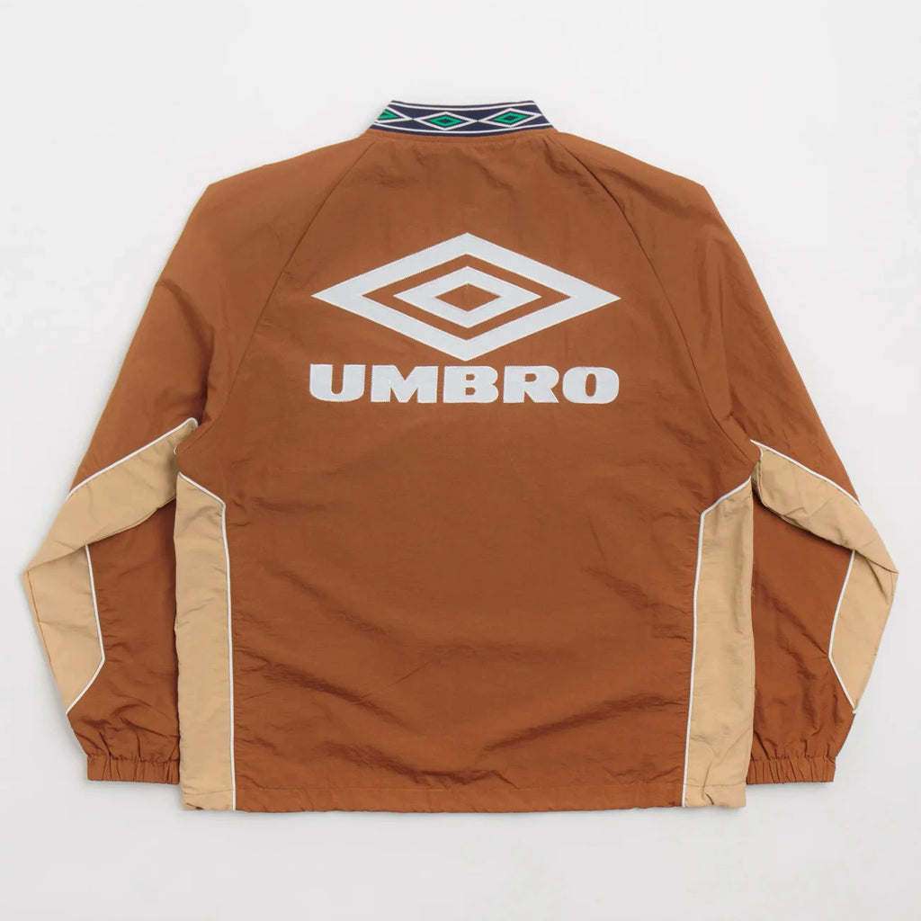 Pullover training Butter Goods x Umbro Sweatshirt Chocolat/Tan vue de dos