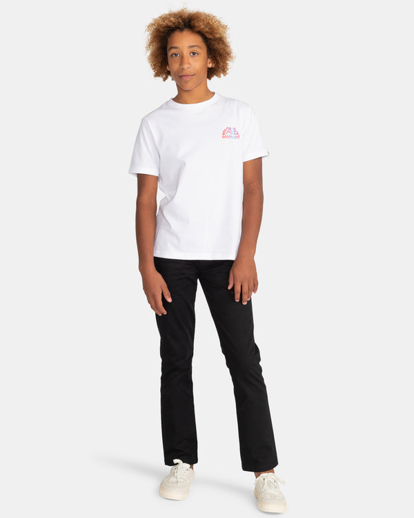 ELEMENT BURKETT T-SHIRT BOY (OPTIC WHITE)