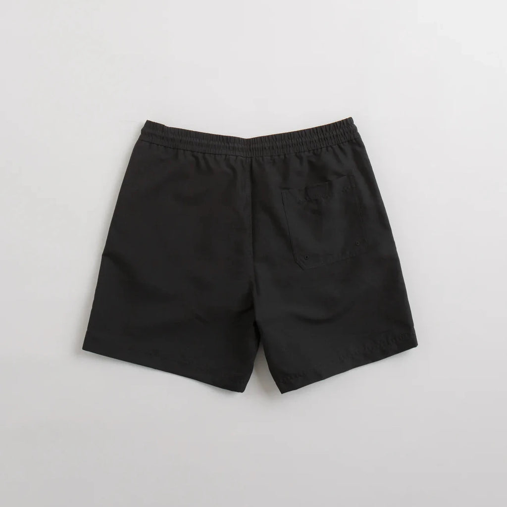 Short Carhartt WIP Chase Swim Trunks Black Gold, vue de derrière