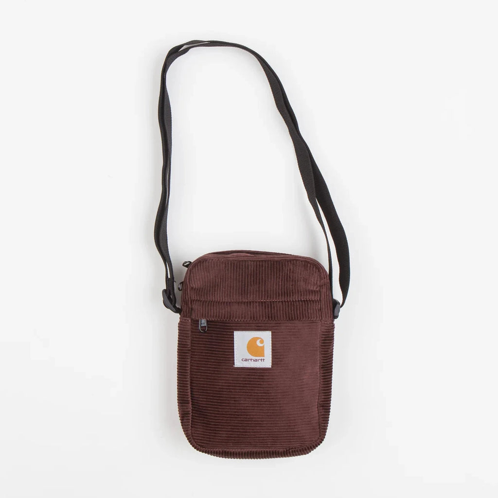 Sacoche Carhartt WIP Flint Pouch Ale vue de face à plat