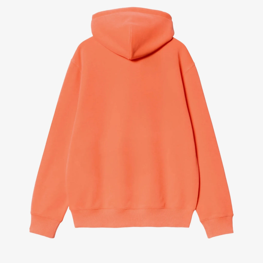 Carhartt WIP Hooded industry Lumo Orange vu de dos